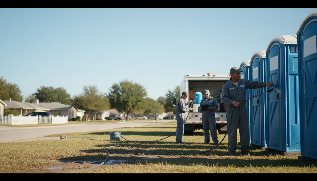Long-Term Portable Toilet Rental in Weems, VA near me